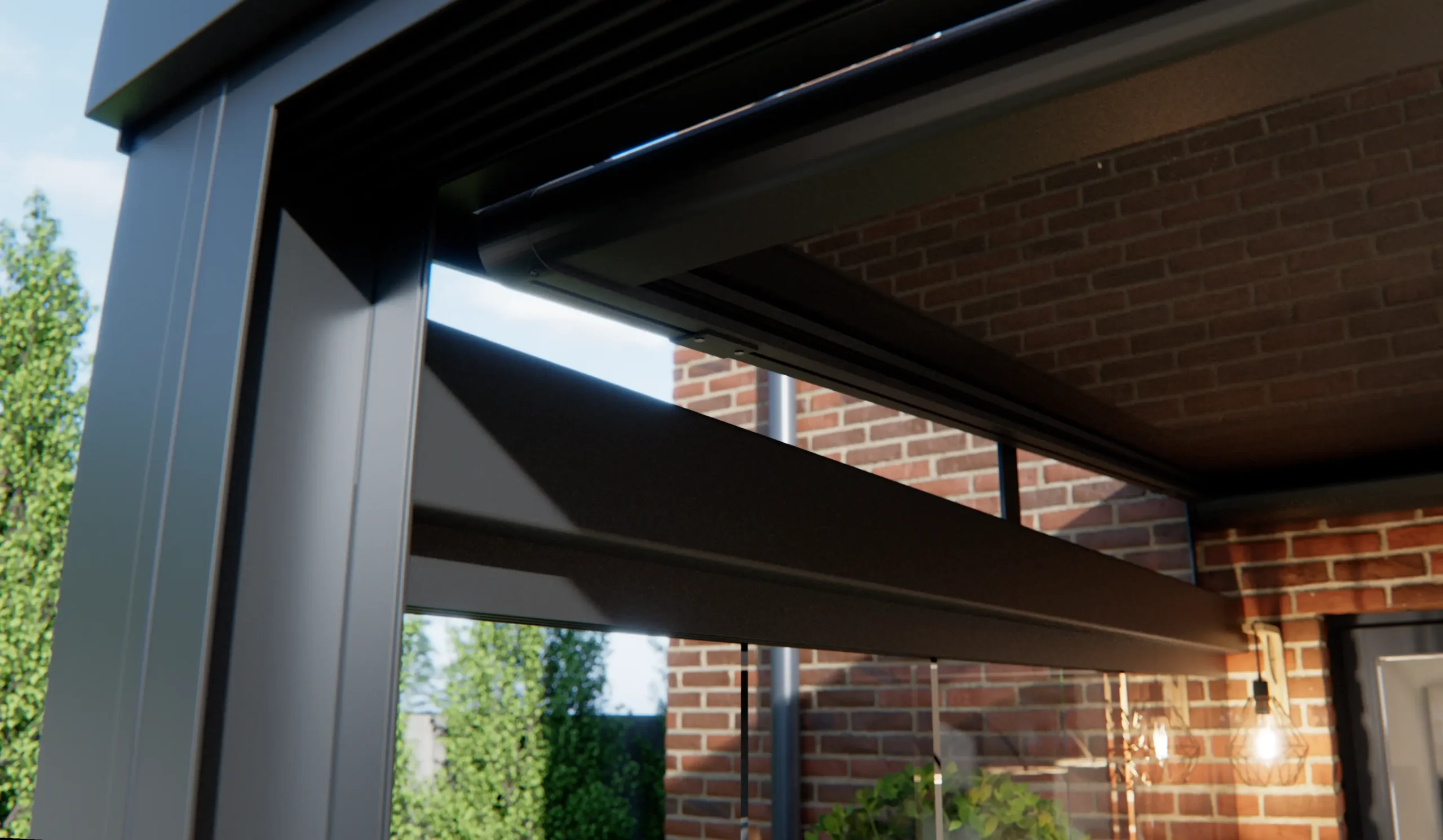 Sonnenschutz Terrassenüberdachung